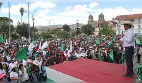 Presentan candidatos del MAS en Cajamarca