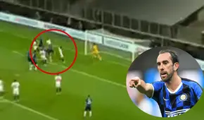 Godín anotó golazo de cabeza y firmó el 2-2 de Inter ante Sevilla [VIDEO]