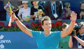 Rafel Nadal rumbo al título en Barcelona
