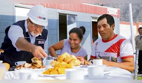 Evangelina Chamorro recibe lote de 800 m2 en Pachacamac