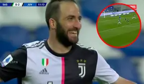Higuaín decretó el 2-0 de la Juventus tras pase antológico de Pjanic [VIDEO]