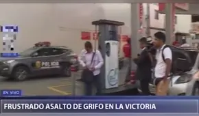 La Victoria: taxista fue herido de bala tras frustrar robo en grifo [VIDEO]