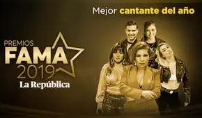 Premios Fama 2019: Conoce a los nominados a Mejor cantante del año 