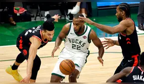 Raptors perdió 108-100 ante Bucks por la final de la Conferencia Este de la NBA