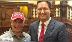 Piloto peruano recibió homenaje y prometió seguir luchando en el Dakar