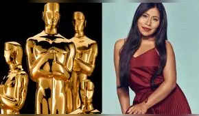 Yalitza Aparicio deslumbró con vestido de lentejuelas en los Oscar 2020