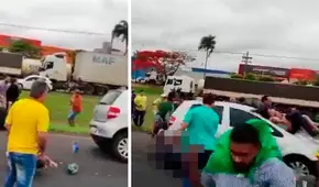 Tensión en Brasil tras elecciones: vehículo arrolló a un grupo de simpatizantes de Bolsonaro