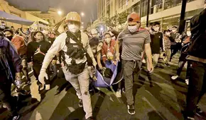 Brigadistas del Bicentenario: 60 voluntarios atendieron a heridos en marchas