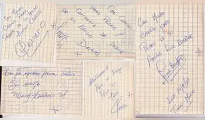 Tragedia del Fokker: Hincha de Alianza Lima muestra autógrafos que el equipo firmó antes de accidente [FOTOS]