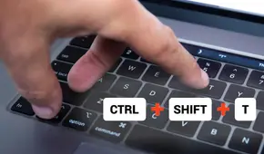 ¿Qué pasa cuando pulsas las teclas Ctrl, Shift y T en tu PC o laptop? Aquí te enseñamos