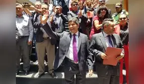 Electo gobernador de Arequipa, Rohel Sánchez, apoya reforma constitucional para superar constante crisis política