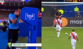 Perú vs Brasil: Thiago toca el balón con la mano pero se recurre al VAR para cobrar penal Copa América 2019 | YouTube | VIDEO | yt