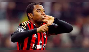 Robinho es condenado a 9 años de cárcel por un caso de violación sexual