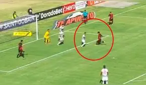 ¡Ocasión doble! Campos le atajó el remate a Cuesta y la defensa le trabó el primero a Iberico