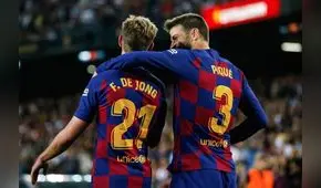 Barcelona anuncia renovaciones de Piqué, Lenglet, Ter Stegen y De Jong