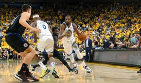 Warriors vencieron 121-104 a los Clippers por los Playoffs de la NBA [VIDEO]