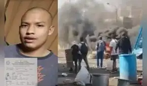 Arequipa: minero desaparece durante las protestas por el cierre del Congreso y nuevas elecciones