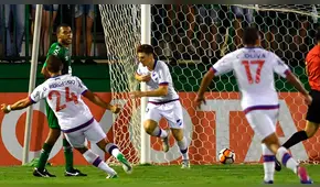 Nacional derrotó a Chapecoense y sigue en carrera en la Copa Libertadores