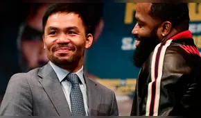 Manny Pacquiao 'disparó' frente a Adrien Broner previo a la pelea