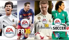 Kylian Mbappé, Cristiano Ronaldo y otros futbolistas que fueron portadas oficiales de los videojuegos de FIFA