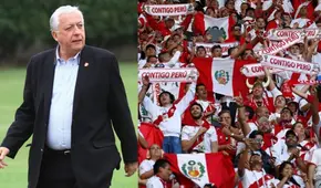 García Pye se refirió a la posibilidad de que el Perú vs. Argentina se juegue con público