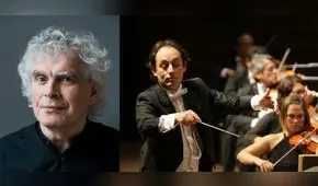 Fernando Valcárcel, director de la Sinfónica Nacional, conocerá a Sir Simon Rattle 
