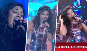 Yo soy: Kate Candela sorprende con imitación de Christina Aguilera