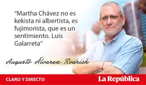 Rosa: minimí de Martha Chávez