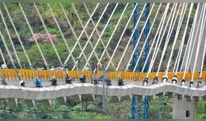 Puente que iba a ser el más alto de Sudamérica se ‘encogió’ y nadie sabe por qué