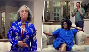 Will Smith se reúne con las dos tía Vivian de El príncipe del rap