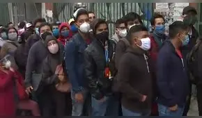 Usuarios del Metro de Lima hicieron colas desde las 3 a. m. para ingresar a la Estación Bayóvar [VIDEO]