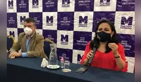 Gloria Montenegro: “En el Partido Morado no hay favoritismos, no hay plata manda”