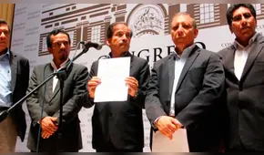 Frente Amplio presenta denuncia constitucional contra Héctor Becerril 