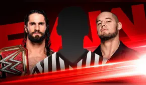 WWE RAW EN VIVO: Anuncian al árbitro especial del Seth Rollins vs. Baron Corbin