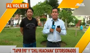 Tapir 590 reaparece en TV y denuncia que es extorsionado por el Tren de Aragua