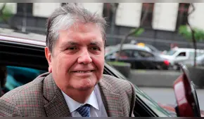 Alan García reaparece sonriente tras rechazo de asilo [VIDEO] 