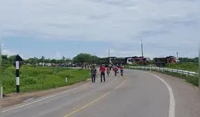 Piura: recuperan tránsito en vía que une Catacaos con diversos centros poblados