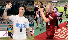 Iniesta y Torres debutaron con derrota en Japón