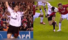 YouTube: Kaká y un gol a Manchester United que quedó en la historia [VIDEO]