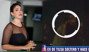 Ex de Tilsa Lozano fue captado en estado de ebriedad junto a acompañante
