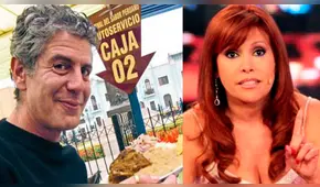 Magaly Medina envía reflexivo mensaje tras la muerte de Anthony Bourdain [FOTO]