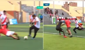 ¡El Bombardero de las Olas! Piccolo Clemente anota golazo en 'pichanga’ de Al Angulo vs. Medallistas de Lima 2019 [VIDEO]