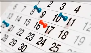 ¿Qué feriados y días no laborables quedan en el 2018?