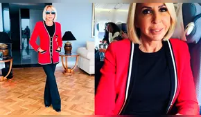 Laura Bozzo llega al Perú para grabar programa de TV y usuario arma polémica