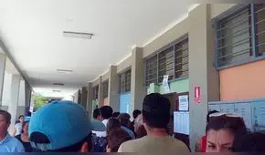 Referéndum 2018: instalan mesa de votación a las 11 de la mañana en Breña