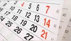 Feriados 2019: Este jueves 29 de agosto será día no laborable