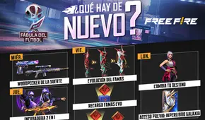 Free Fire lanza su agenda semanal del 30 de noviembre al 6 de diciembre con Pase Élite