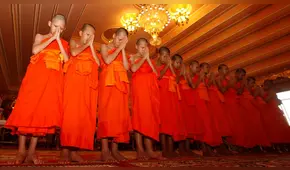 Tailandia: niños rescatados de cueva finalizaron su retiro espiritual