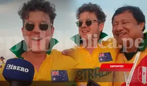Hincha australiano ‘babea’ por el pisco: “El peruano es mejor que el chileno”