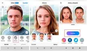 FaceApp: así funciona el filtro que te cambia de sexo en las fotos [FOTOS]